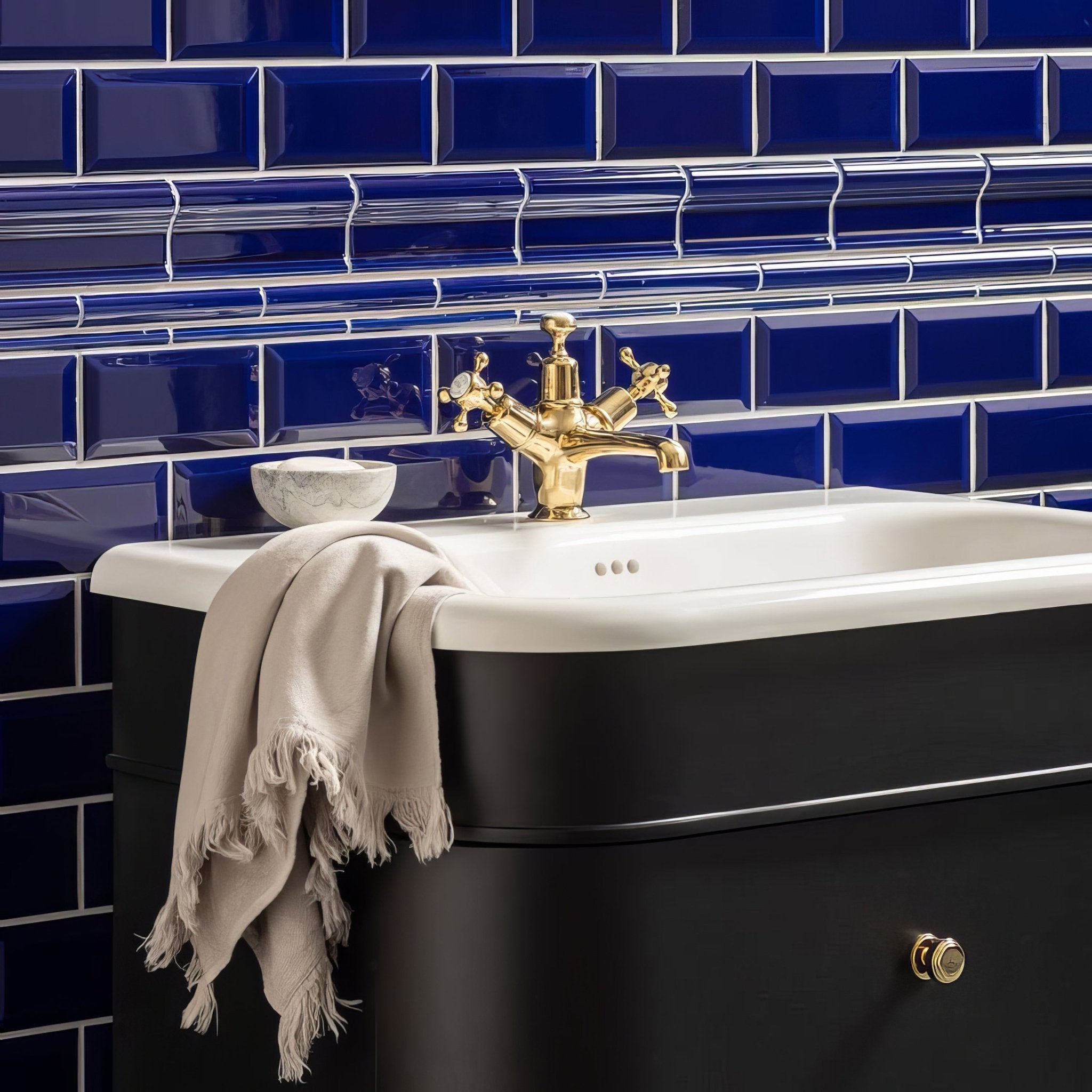 Royal Blue Sigma Moulding - Hyperion Tiles