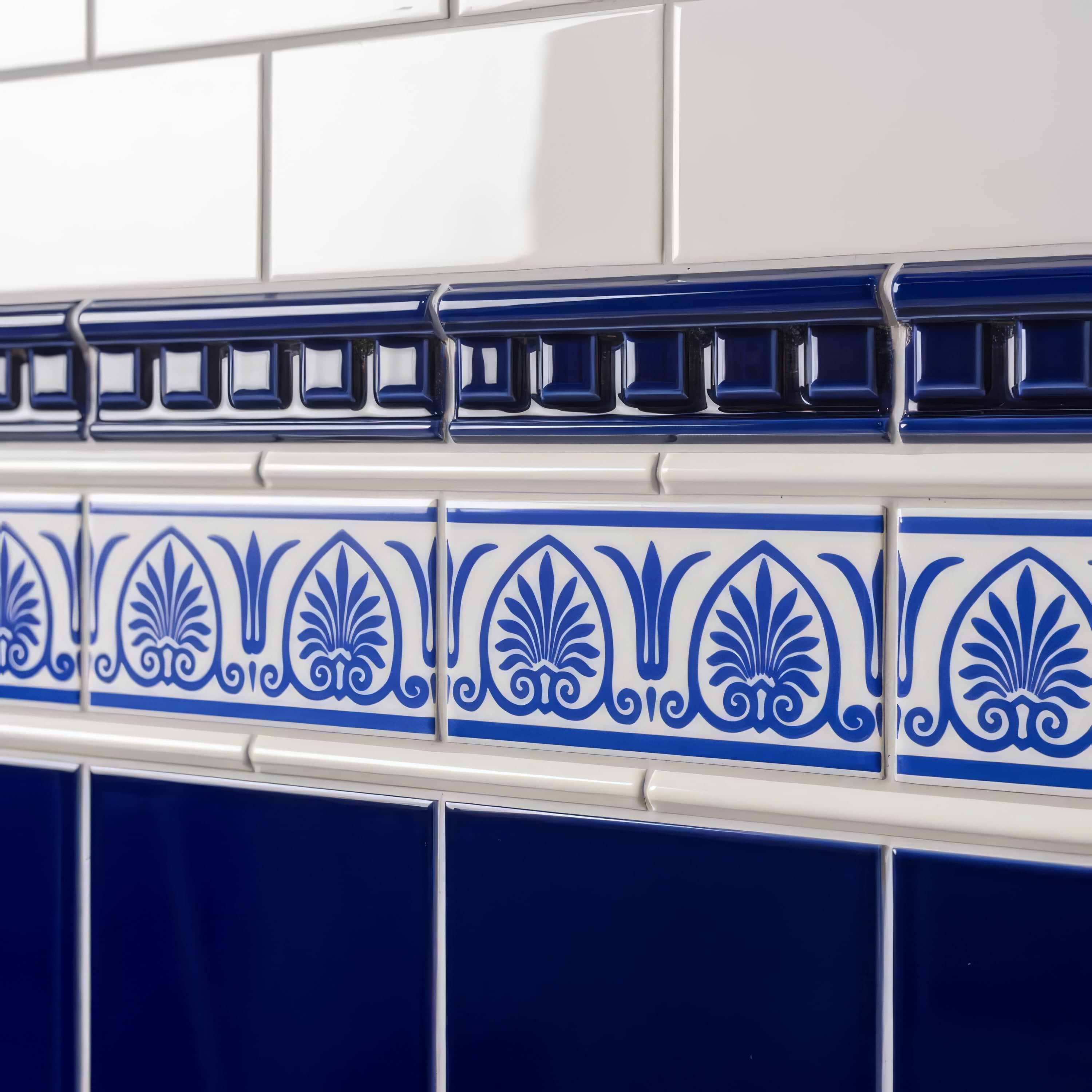 Brilliant White Omega Moulding - Hyperion Tiles