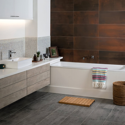 Rush Copper Rectified Glazed Metallic - finish Ceramic - Hyperion Tiles