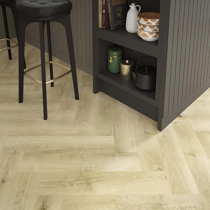 Rydal Natural Oak Herringbone - Hyperion Tiles