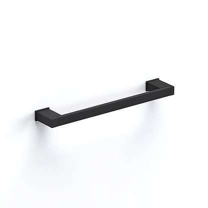 S Cube Towel Rail 35cm – Black - Hyperion Tiles