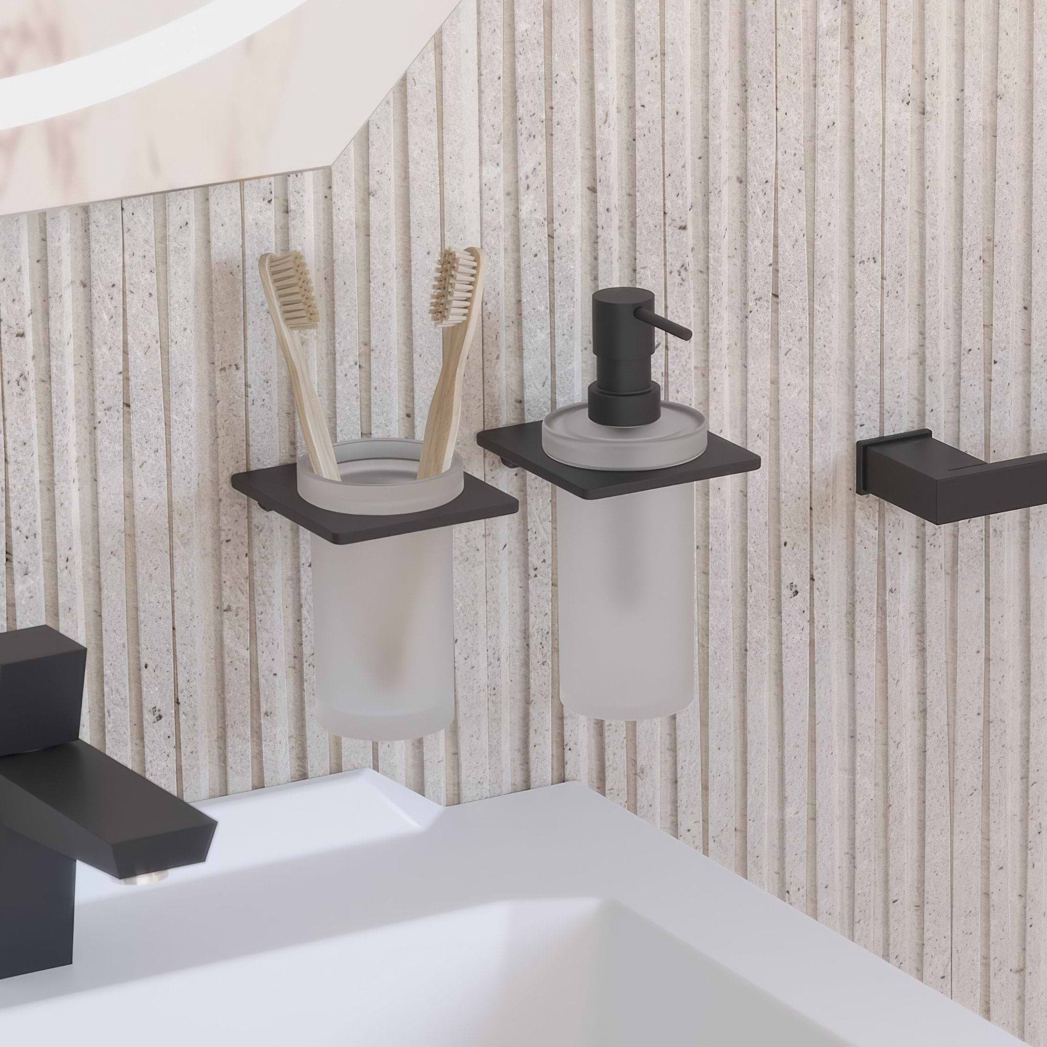 S Cube Tumbler – Black - Hyperion Tiles