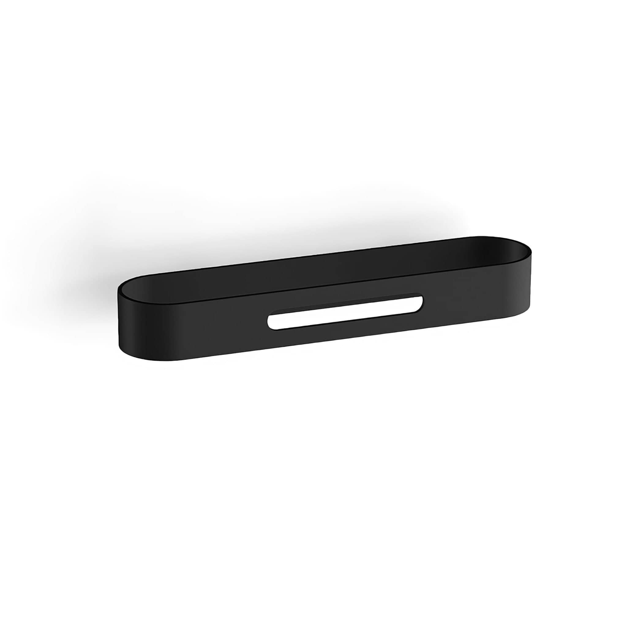 S5 Towel Rail 30cm – Black - Hyperion Tiles