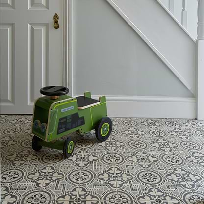 Salisbury Black on Dover White - Hyperion Tiles