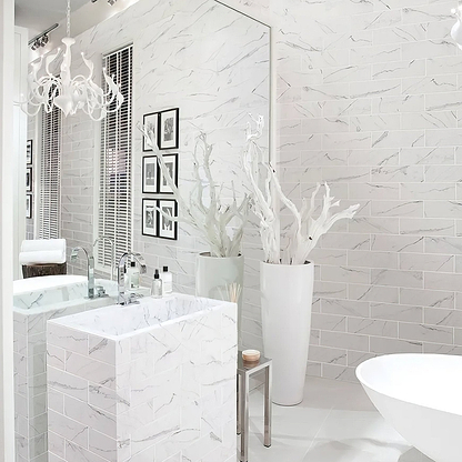 Santorini Ceramic Satin - Hyperion Tiles
