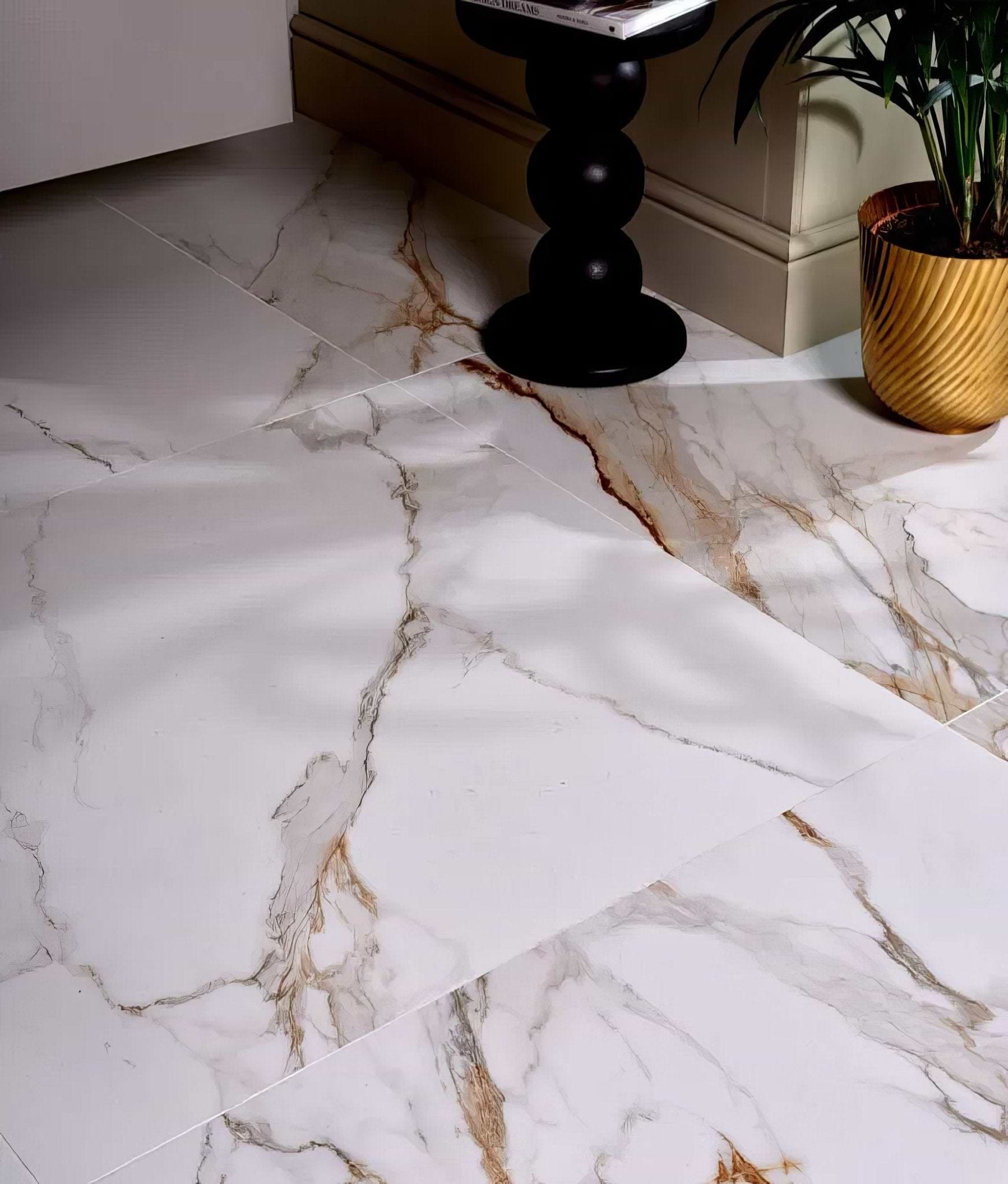 Sculpture Grande Porcelain Calacatta Maximus - Hyperion Tiles