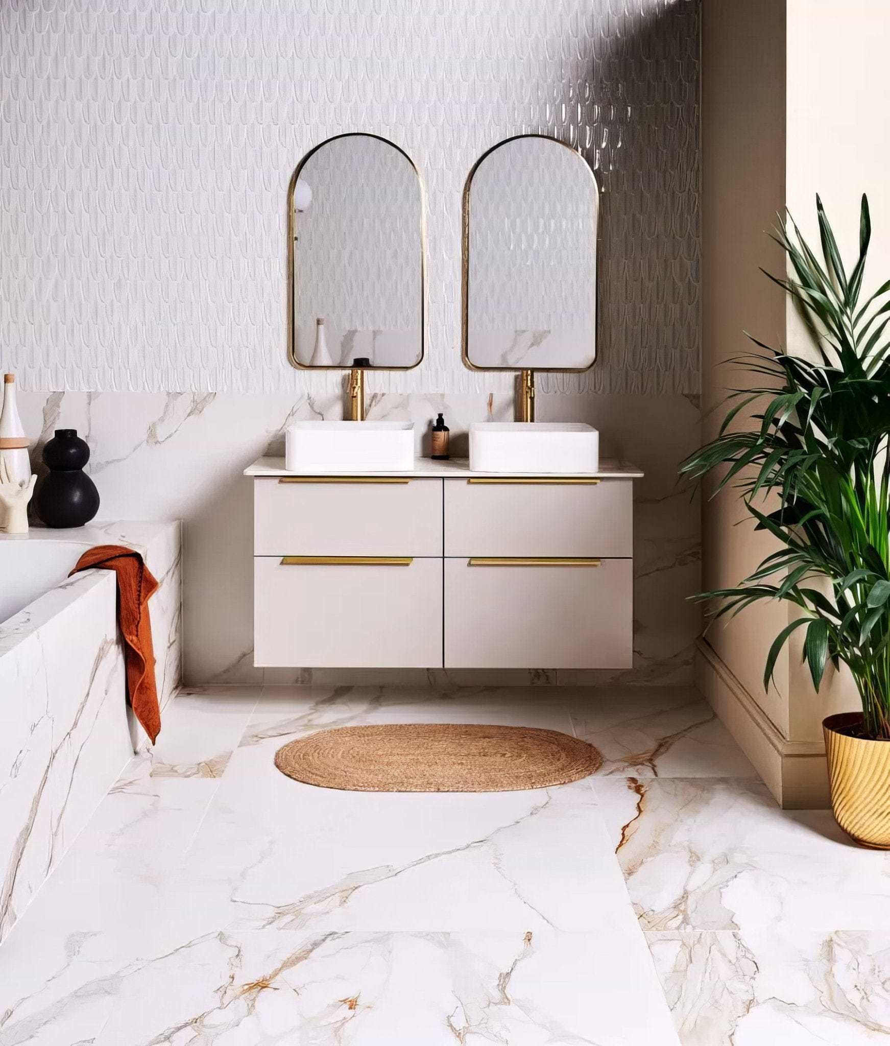 Sculpture Grande Porcelain Calacatta Maximus - Hyperion Tiles