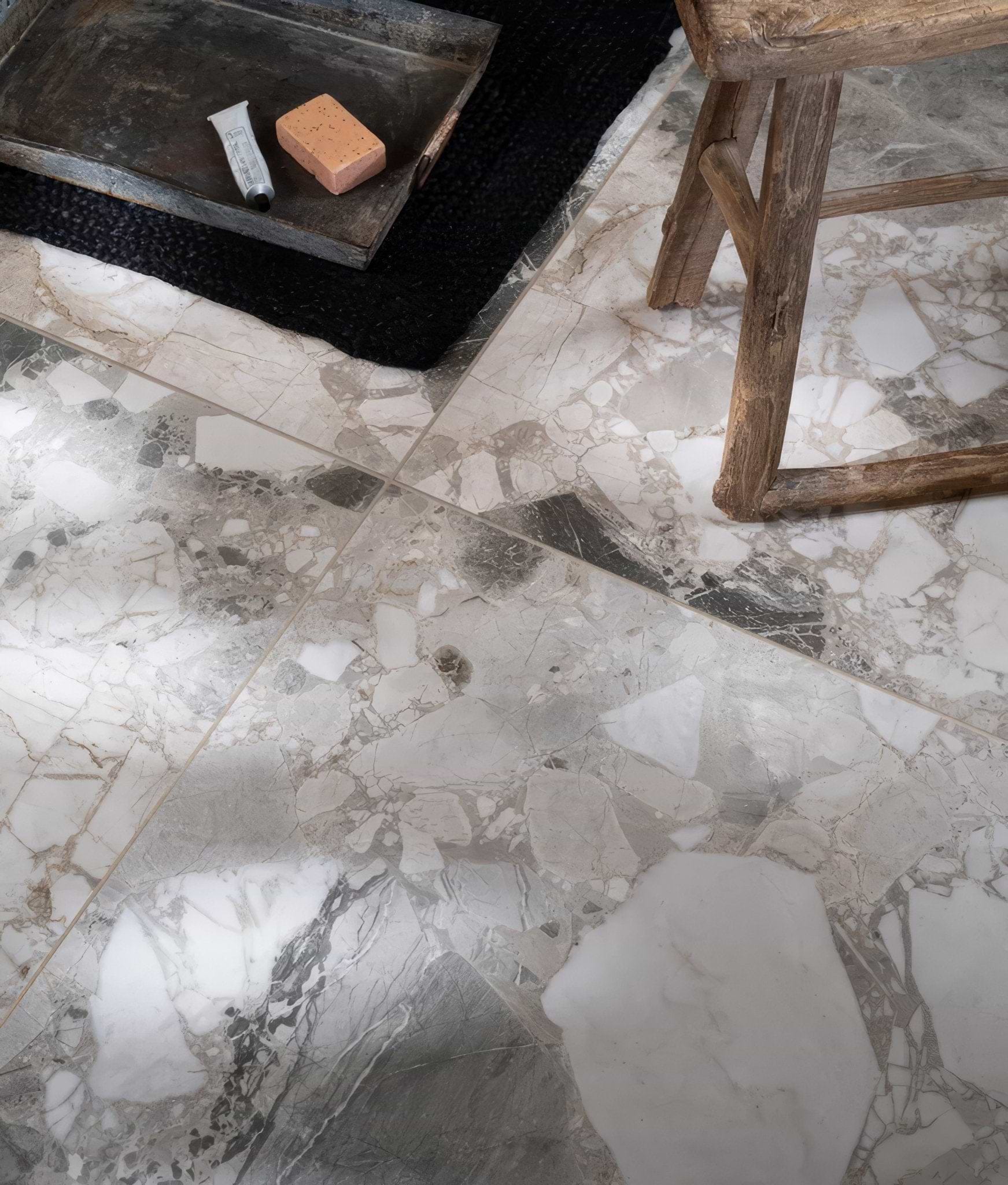 Sculpture Grande Porcelain Ceppo - Hyperion Tiles