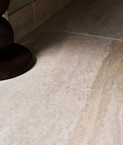 Sculpture Grande Porcelain Romano Veincut Light - Hyperion Tiles