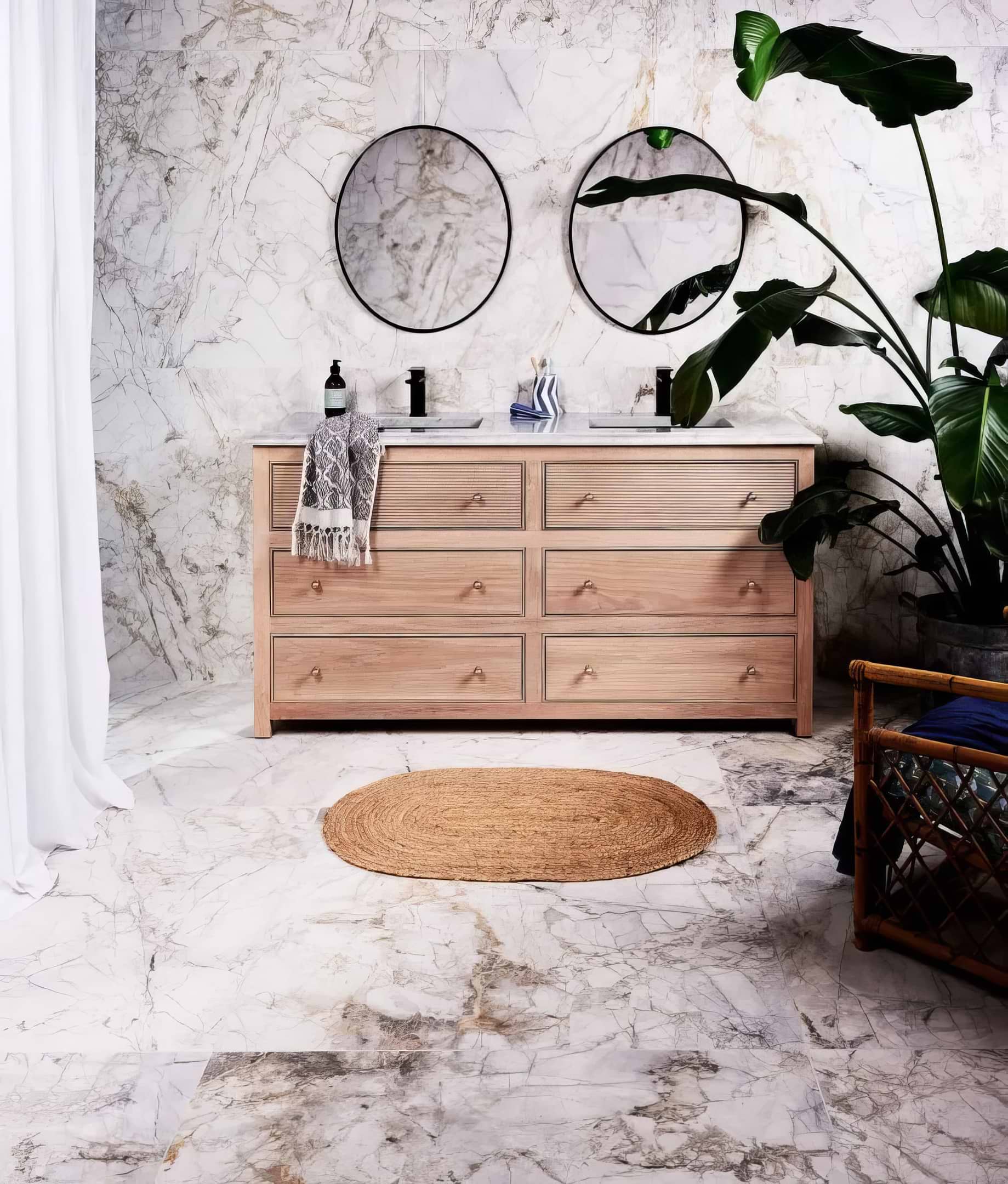Sculpture Grande Porcelain Invisible Blue - Hyperion Tiles