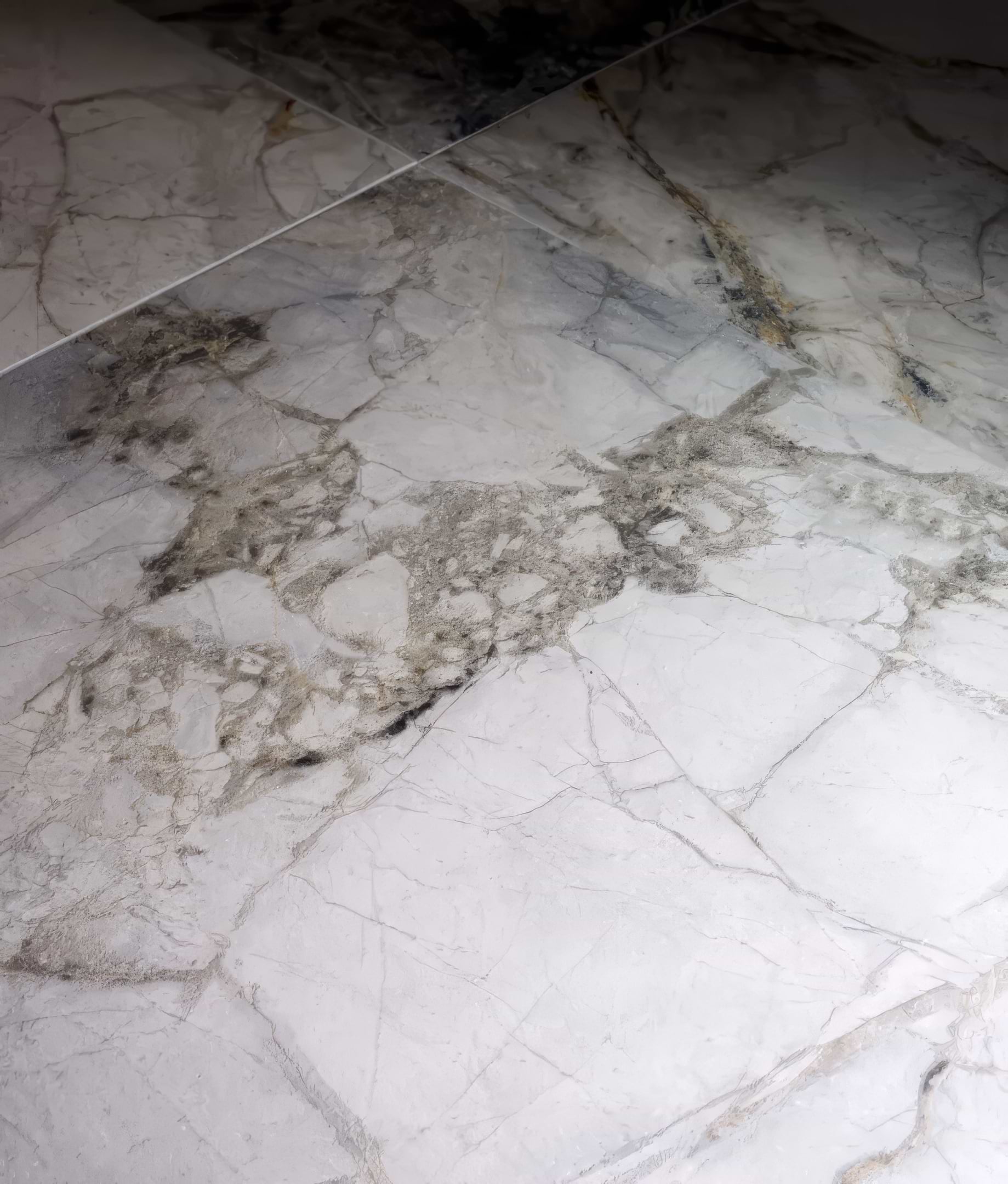 Sculpture Grande Porcelain Invisible Blue - Hyperion Tiles