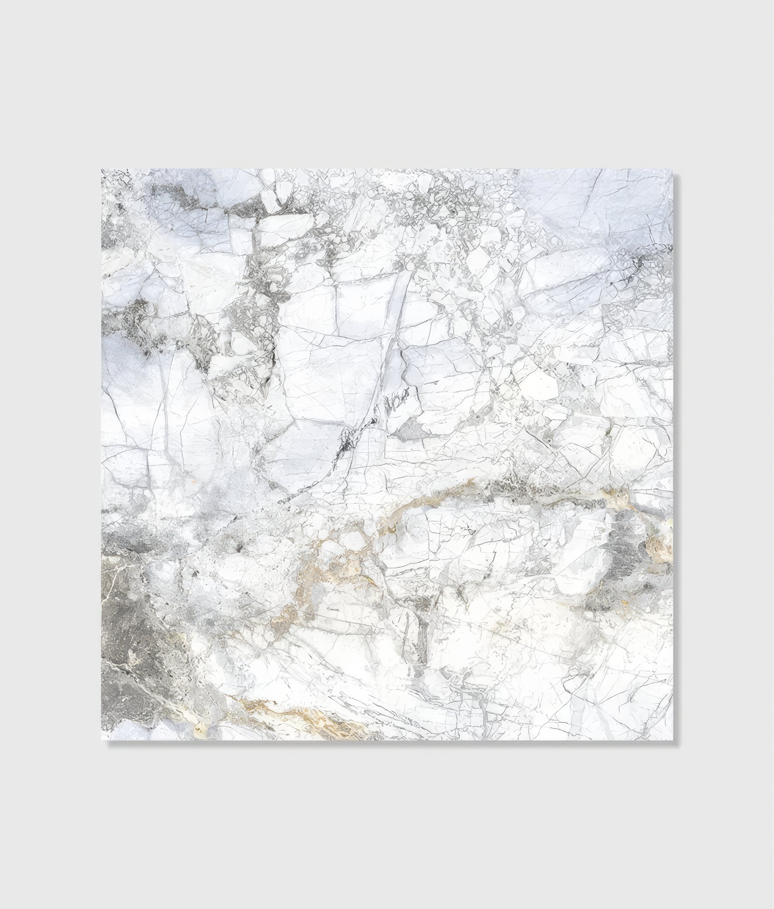 Sculpture Grande Porcelain Invisible Blue - Hyperion Tiles