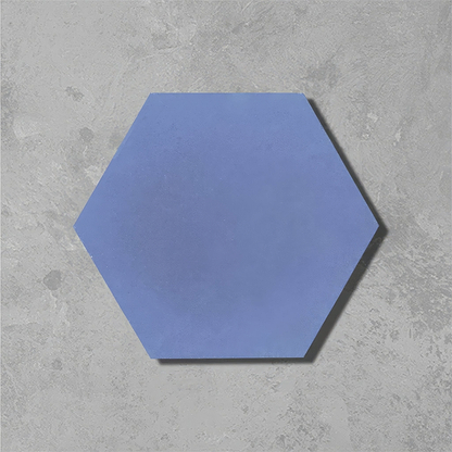 Sea Blue Hexagonal Tile - Hyperion Tiles
