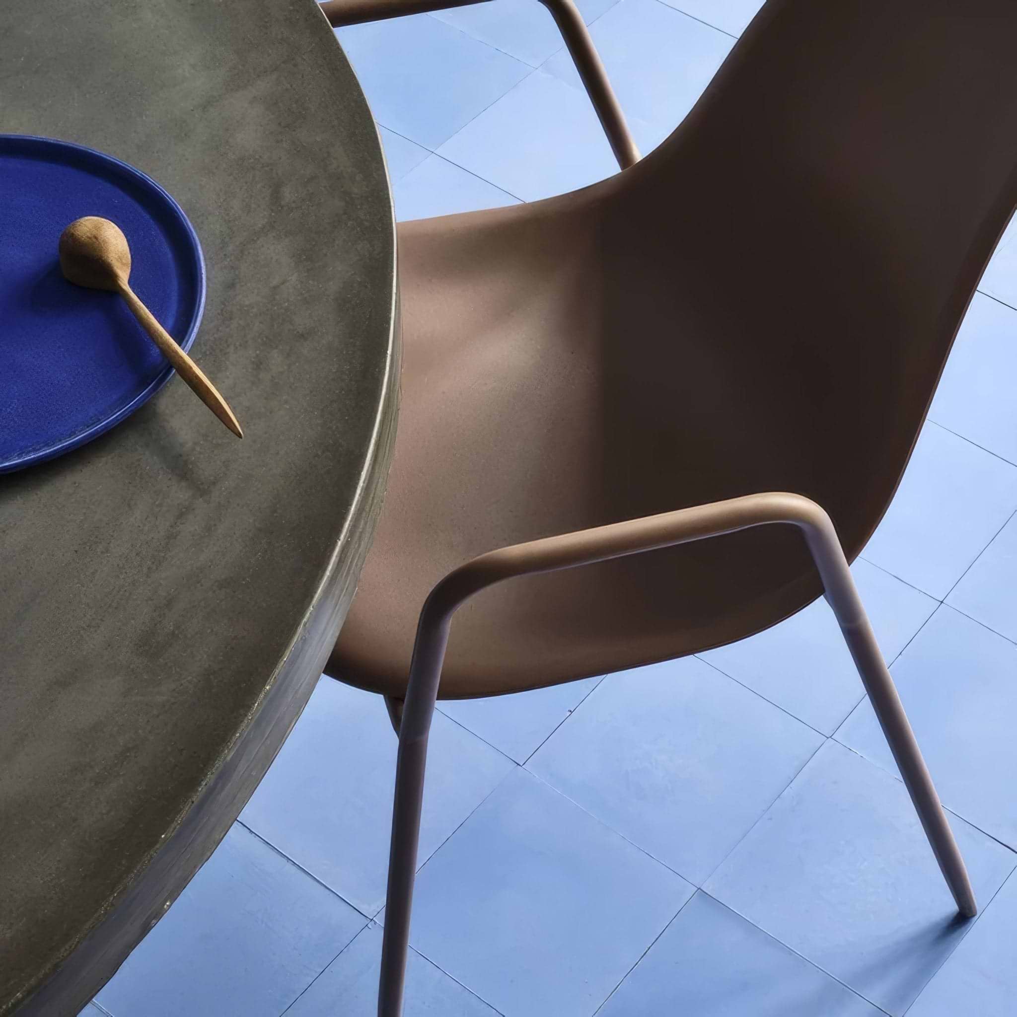 Sea Blue Square Tile - Hyperion Tiles