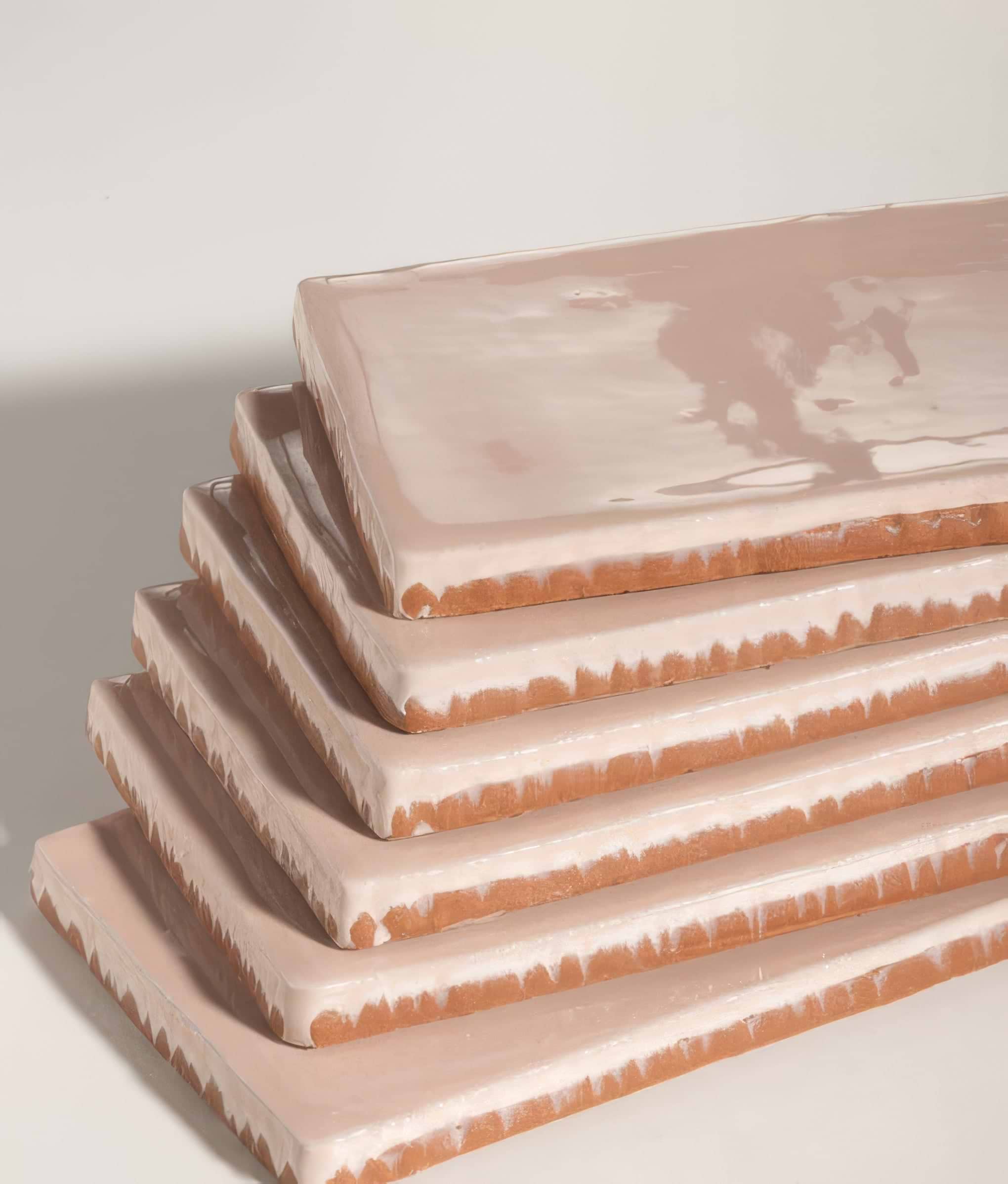 Seaton Ceramic Pink Sands - Hyperion Tiles