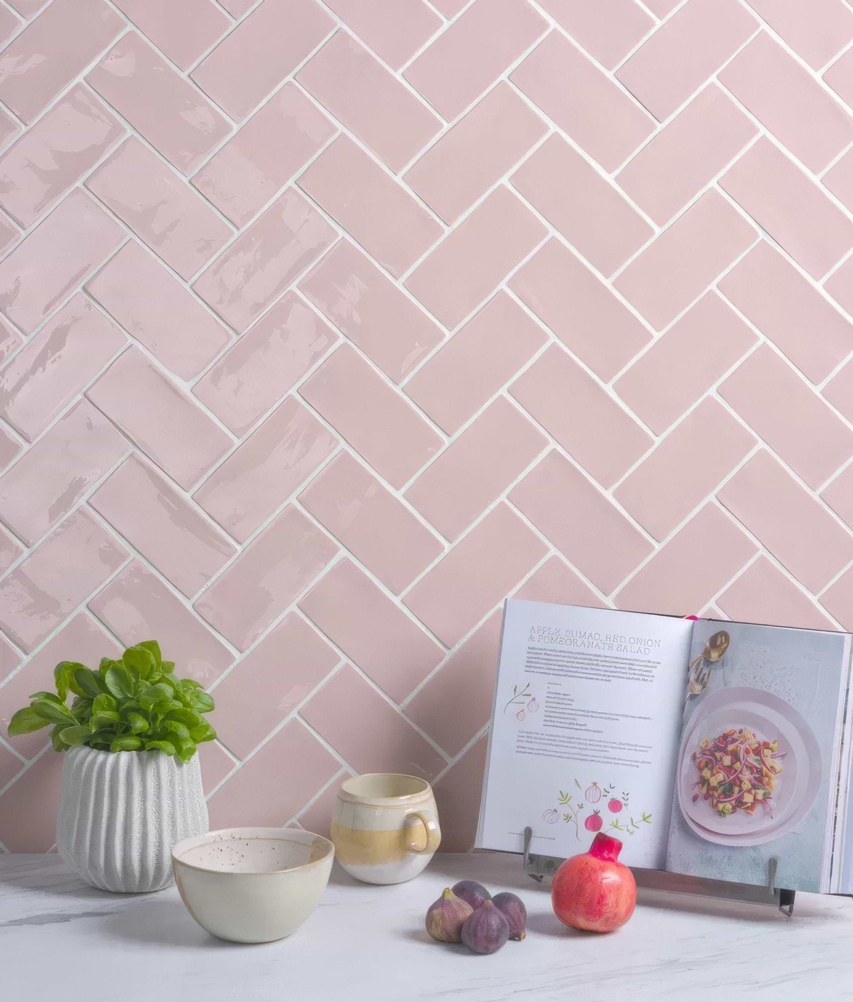 Seaton Ceramic Pink Sands - Hyperion Tiles