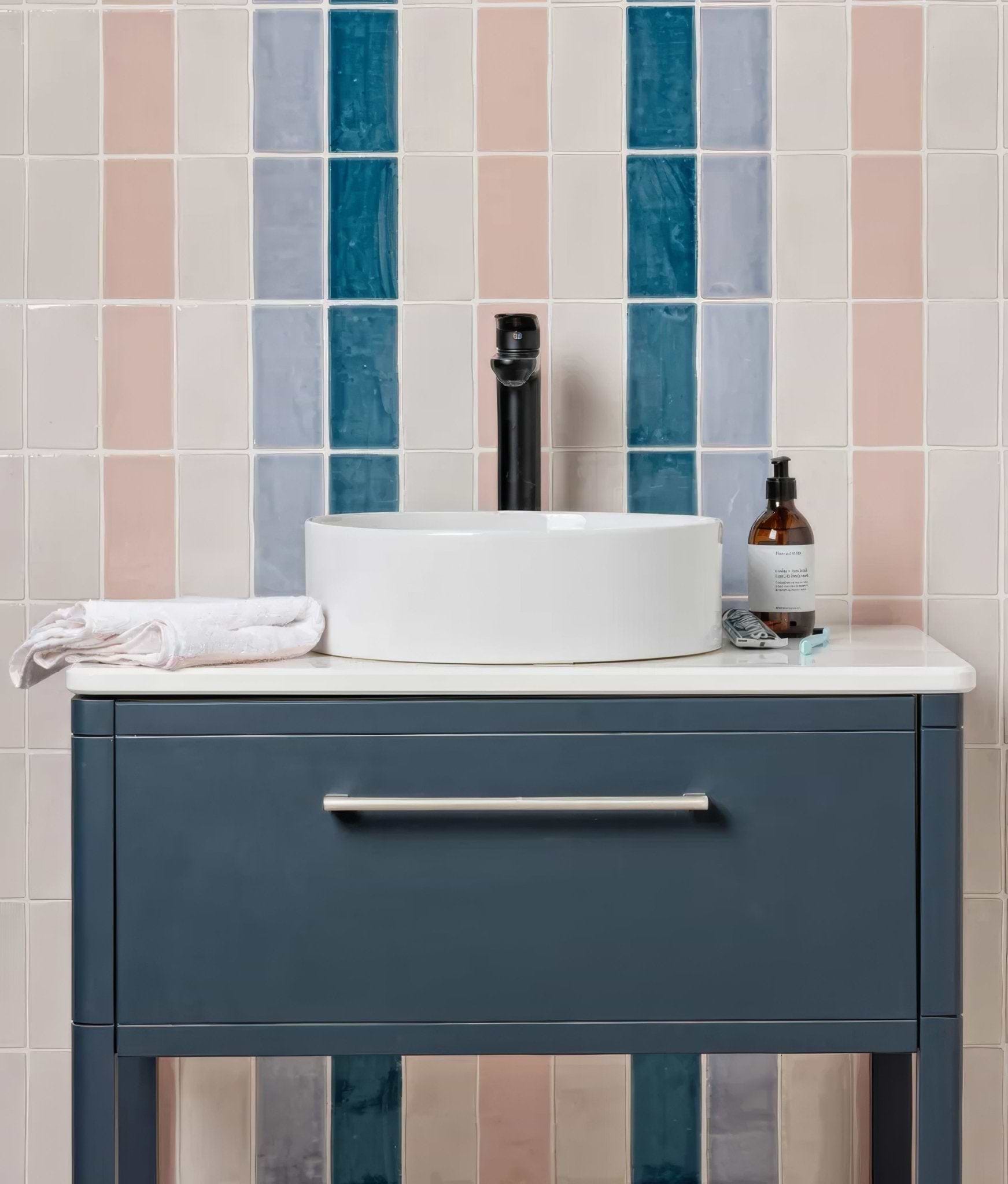 Seaton Ceramic Pink Sands - Hyperion Tiles