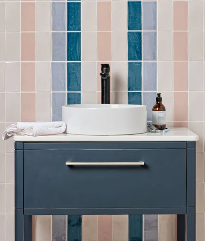 Seaton Ceramic Pink Sands - Hyperion Tiles