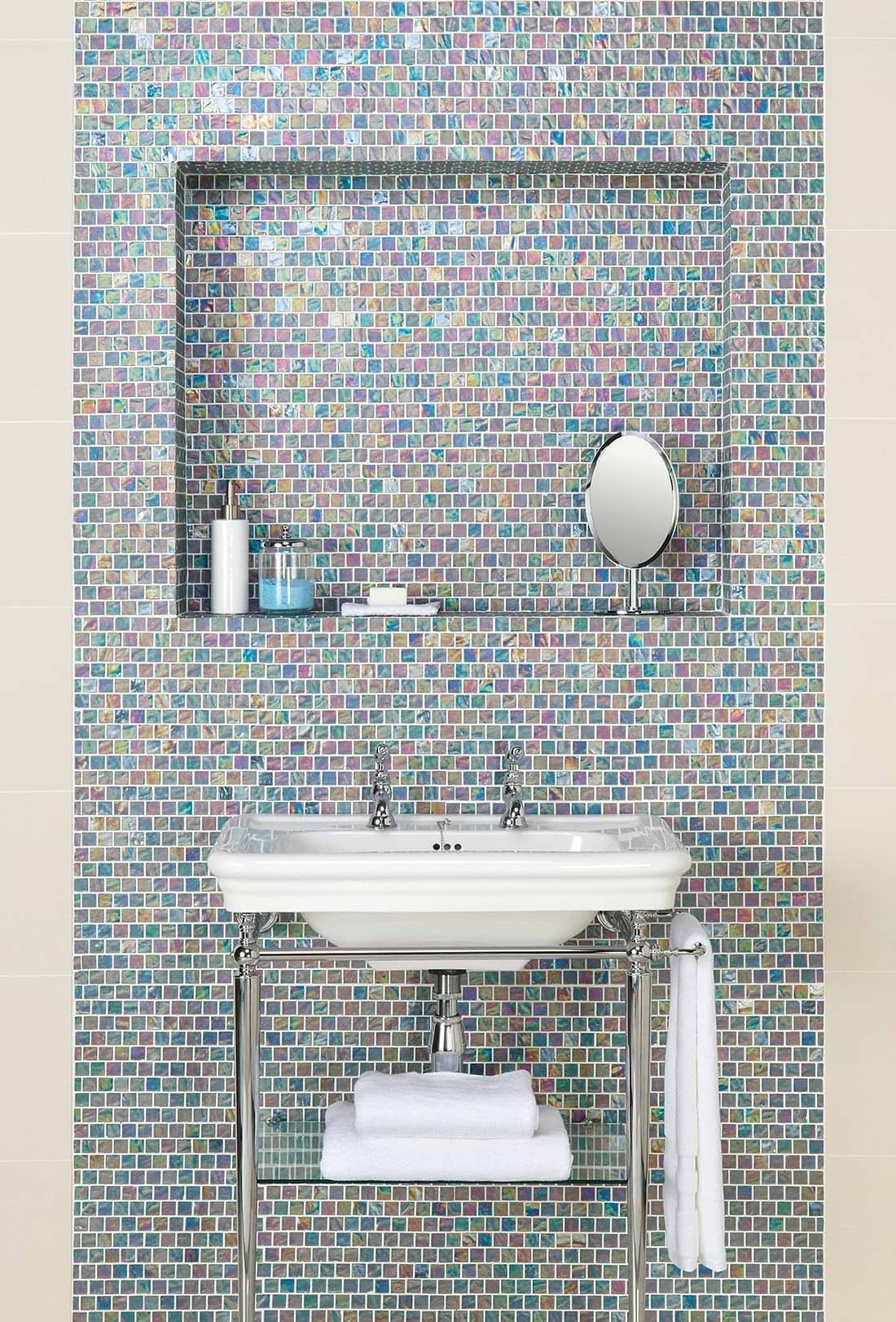 Serene Therapy Glass Mosaic - Hyperion Tiles