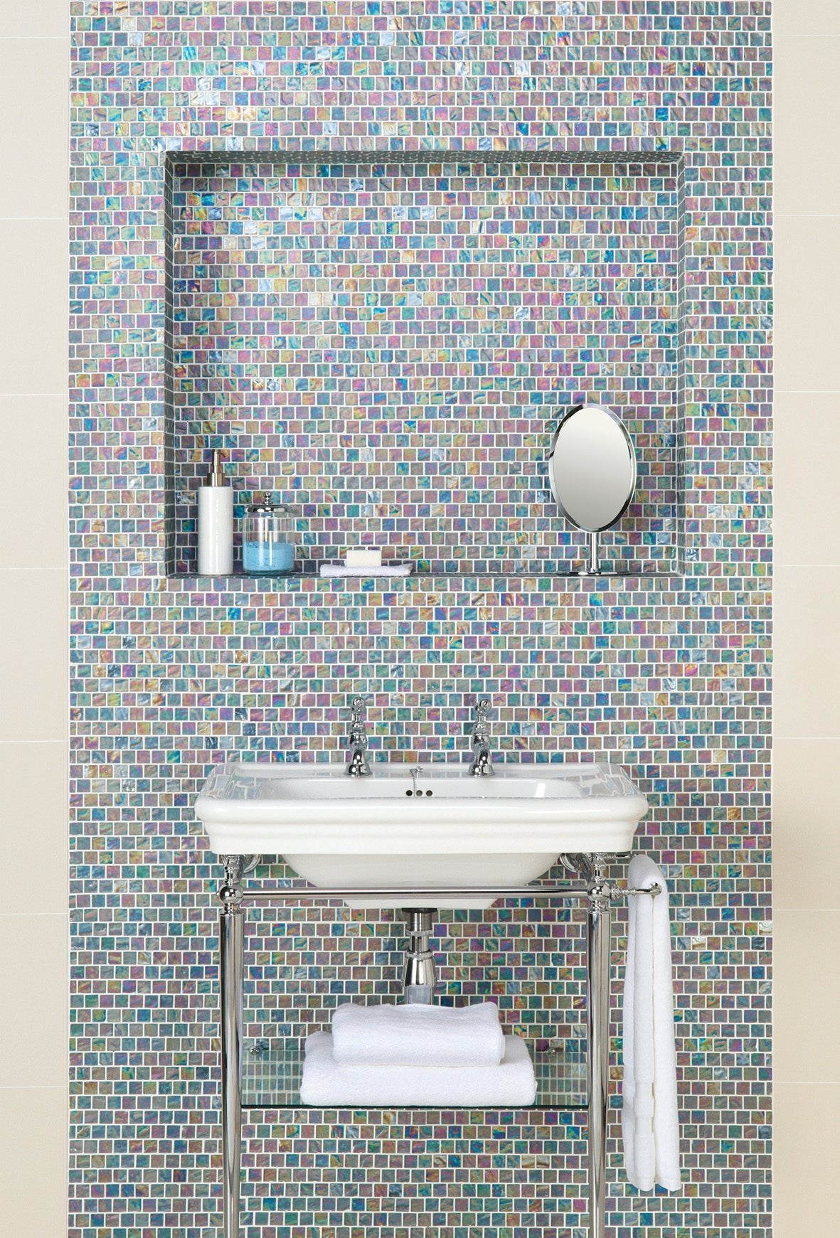 Serene Therapy Glass Mosaic - Hyperion Tiles