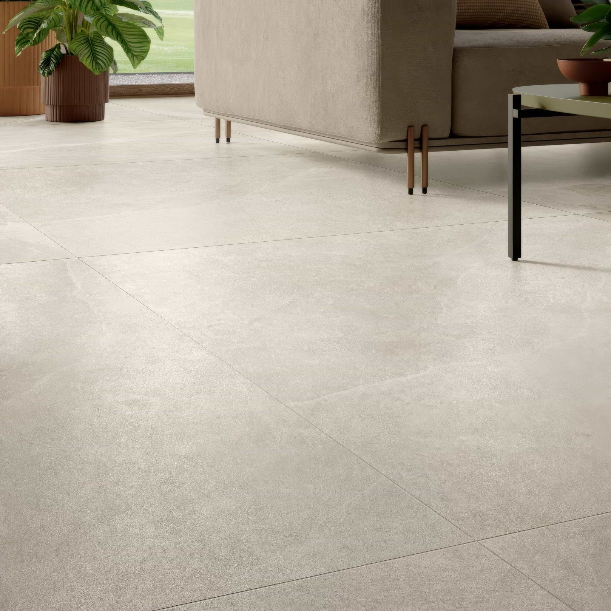 Shale White 60 x 120cm - Hyperion Tiles