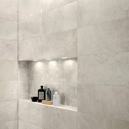 Shale White 60 x 120cm - Hyperion Tiles