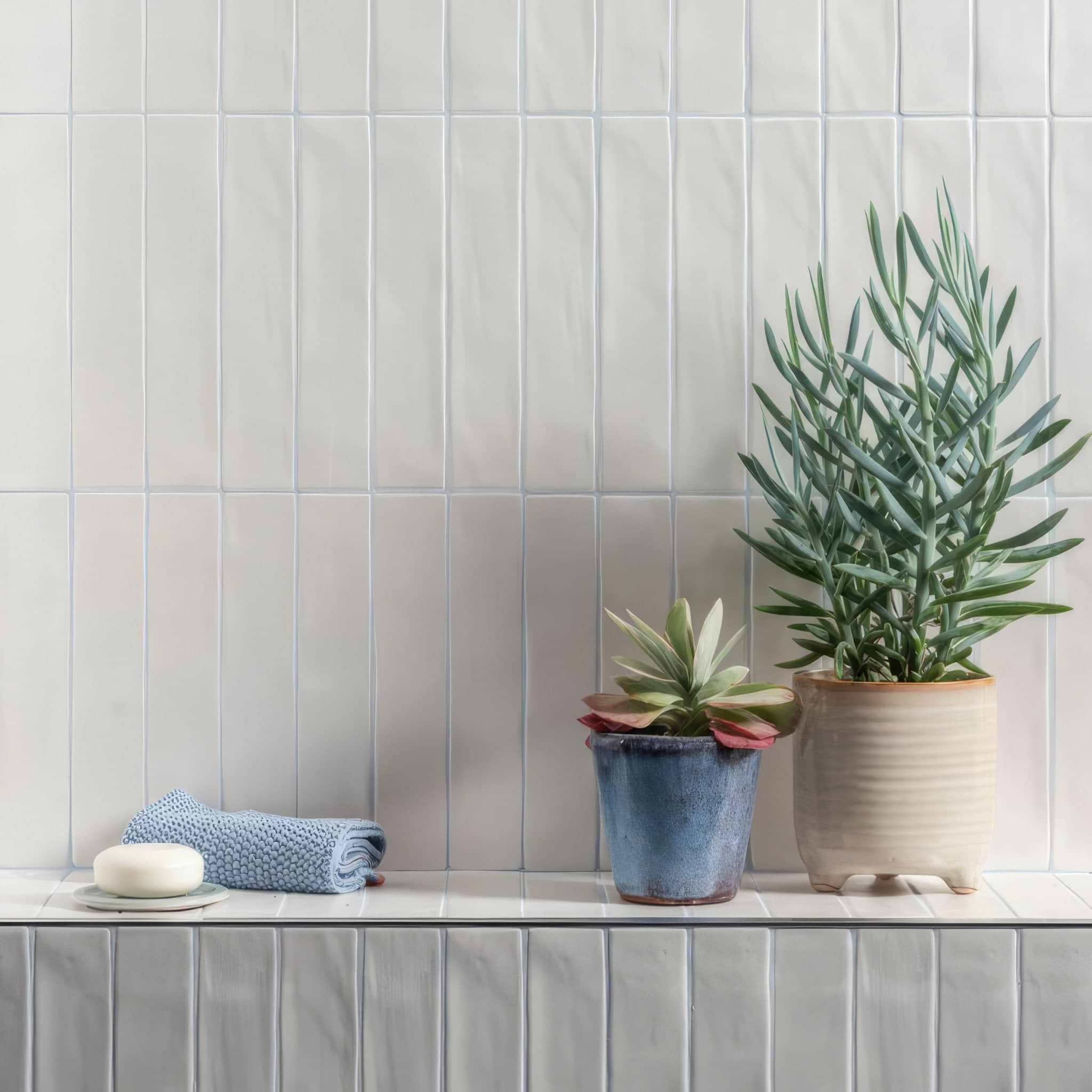 Sherbet Blue Brick 5x25cm - Hyperion Tiles