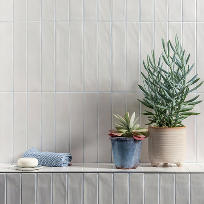Sherbet Blue Brick 5x25cm - Hyperion Tiles