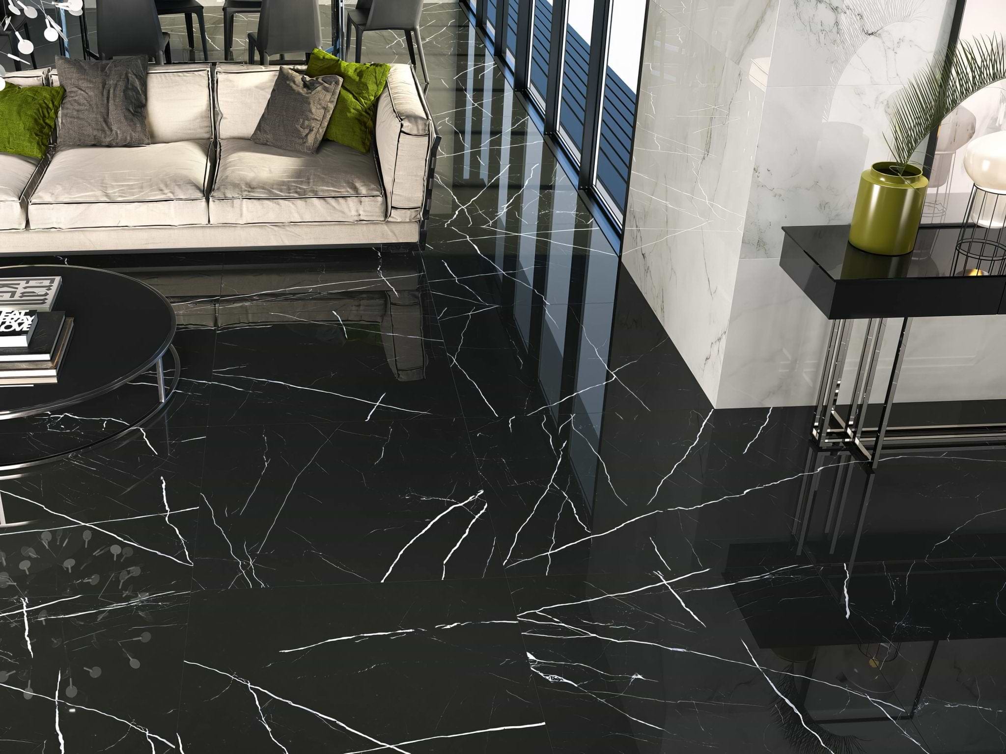 Siena 1815 Negro Polished - Hyperion Tiles