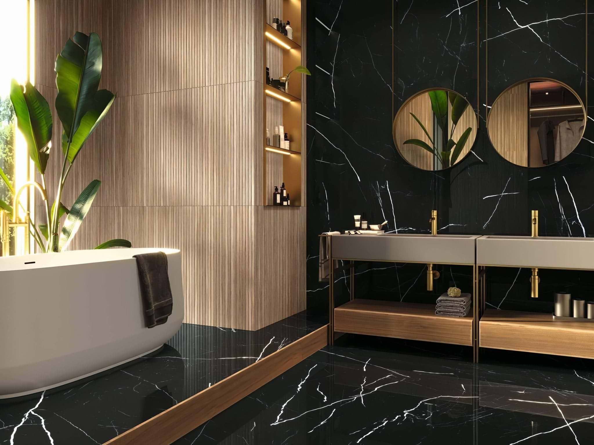 Siena 1815 Negro Polished - Hyperion Tiles