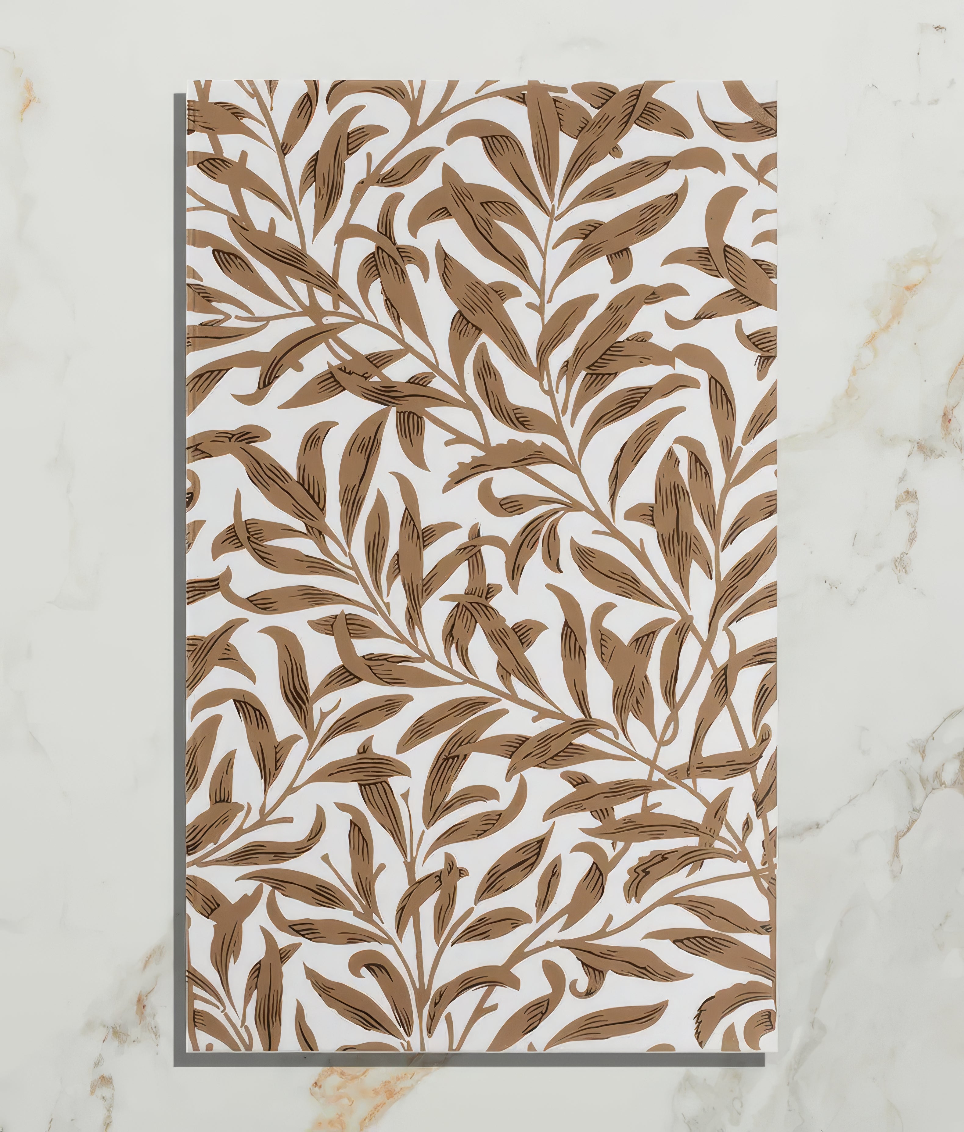 Silk Screen Ceramic Willow Cottage Tobacco - Hyperion Tiles