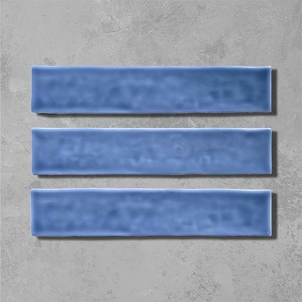Skinny Navy Metro Tile - Hyperion Tiles