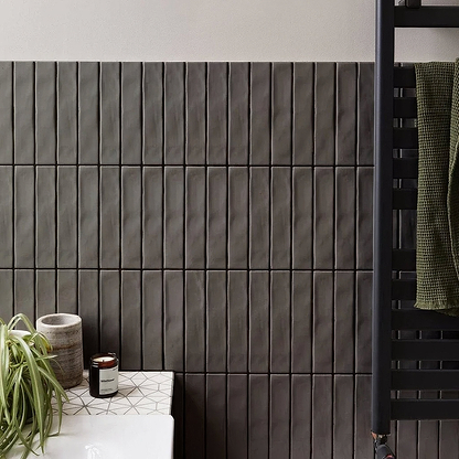 Skinny Old Iron Metro Tile - Hyperion Tiles