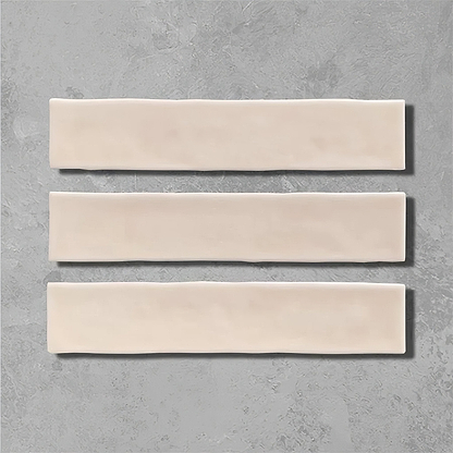 Skinny Pearl Pale Metro Tile - Hyperion Tiles