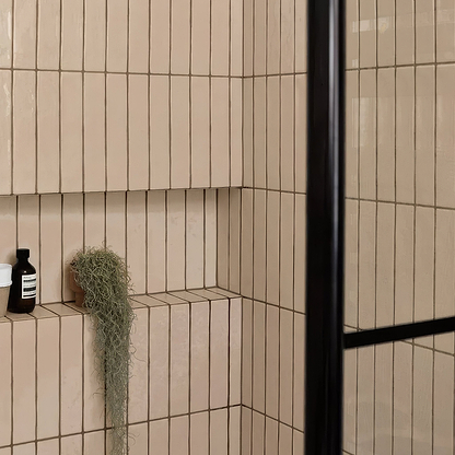 Skinny Pearl Pale Metro Tile - Hyperion Tiles