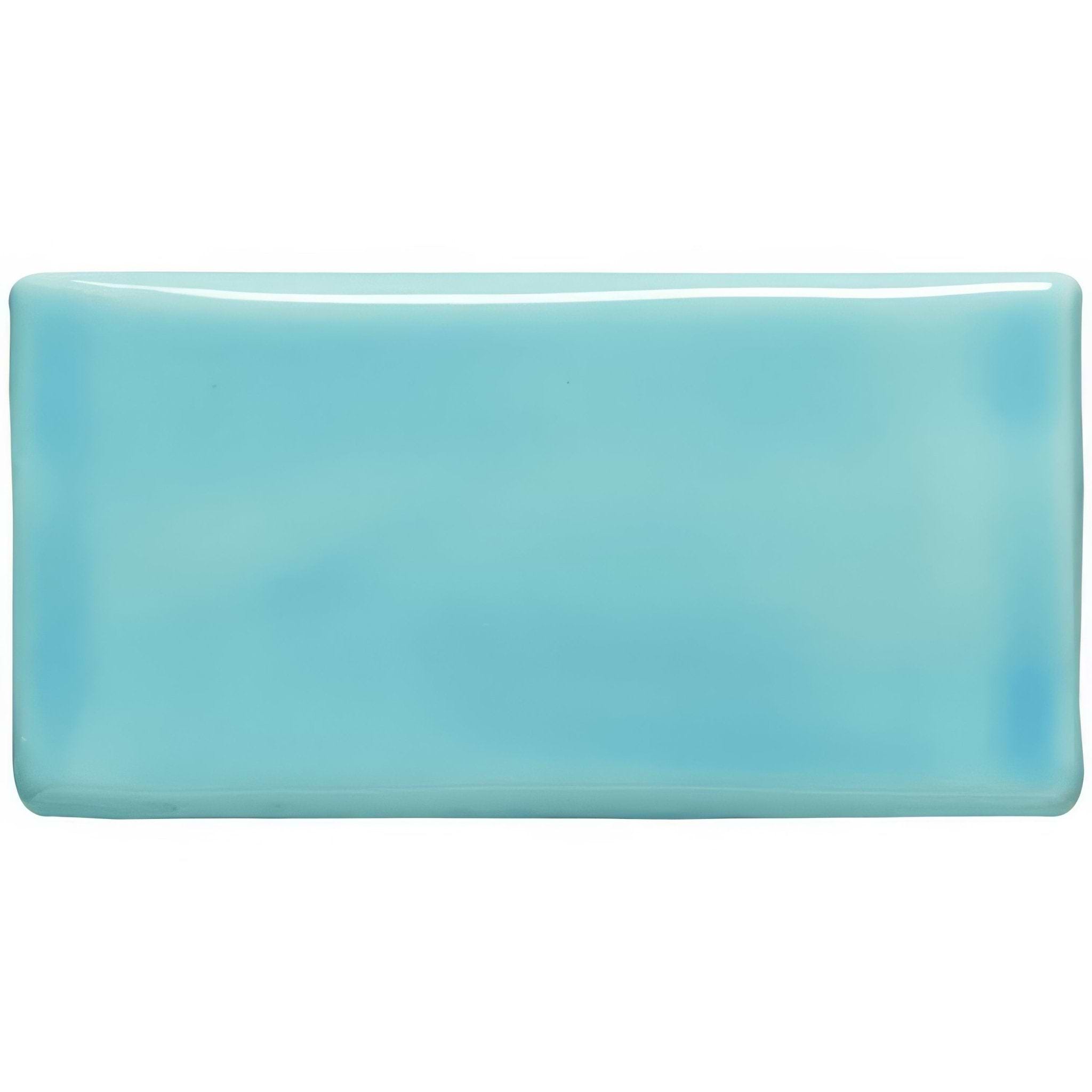 Sky Blue Half Tile - Hyperion Tiles