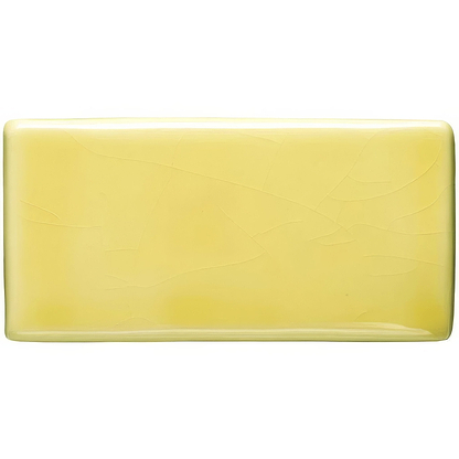 Soft Yellow Half Tile - Hyperion Tiles