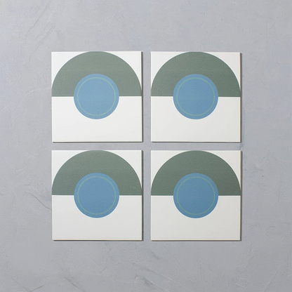 Solstice Crescent Porcelain Tile - Hyperion Tiles