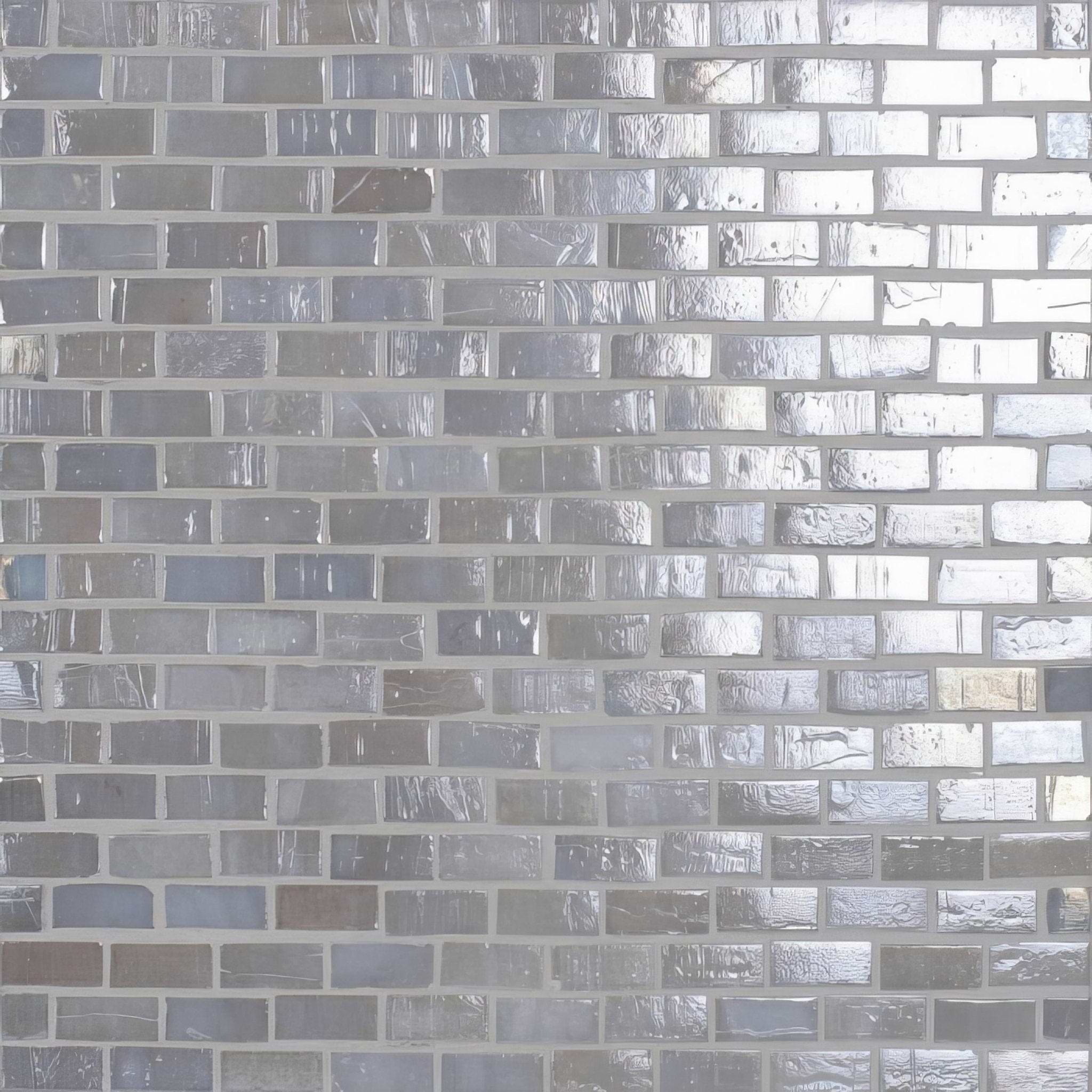 Spa Glacier Brick Mosaic - Hyperion Tiles