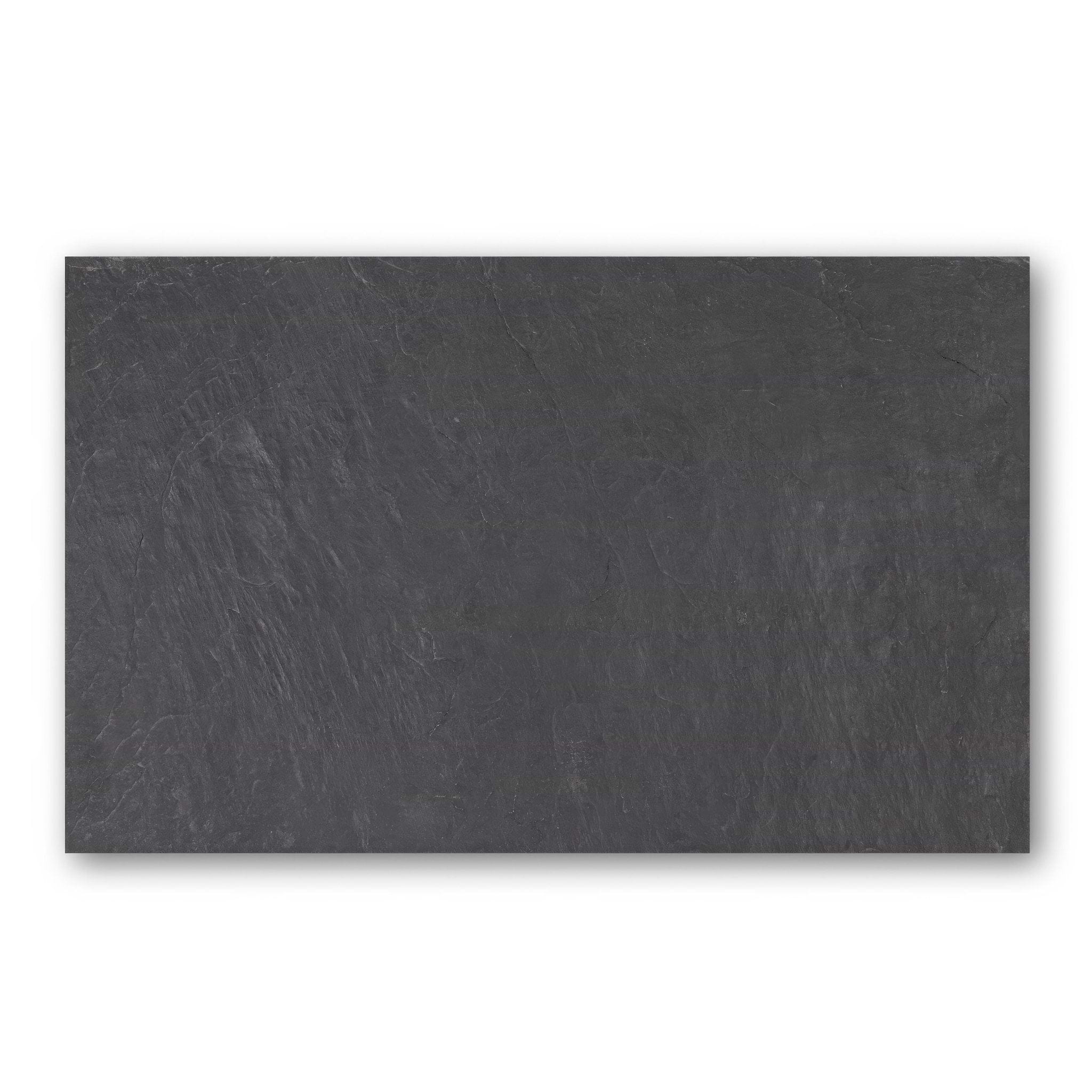 Spanish Black 25 x 40 Chipped Edge, Riven - Hyperion Tiles