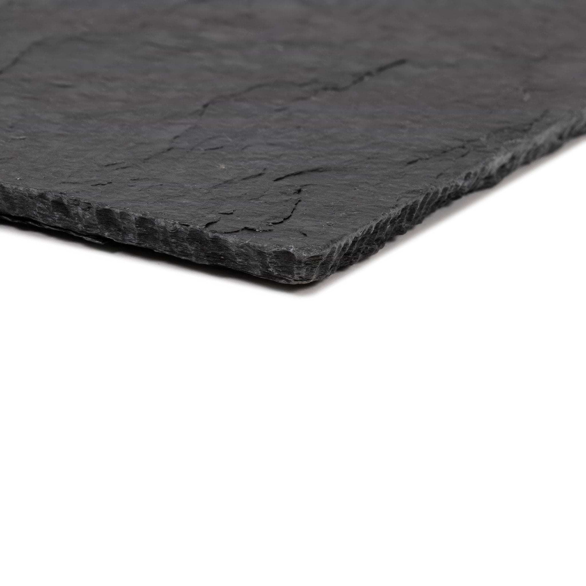 Spanish Black 25 x 40 Chipped Edge, Riven - Hyperion Tiles