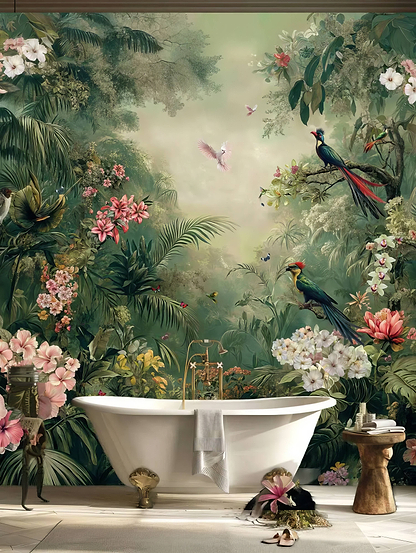 Shower Panel Tropical Rainforest By Hyperion Tiles