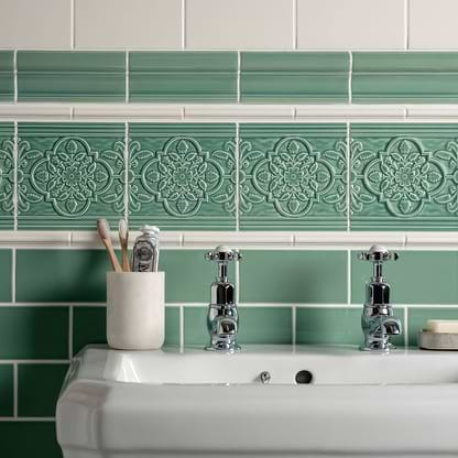 Vintage White Sigma Moulding | Hyperion Tiles