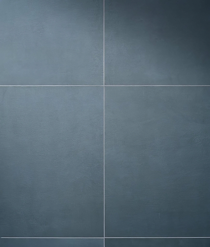 Stucco Porcelain Textured Blue - Hyperion Tiles