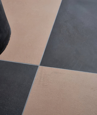 Stucco Porcelain Textured Umber - Hyperion Tiles