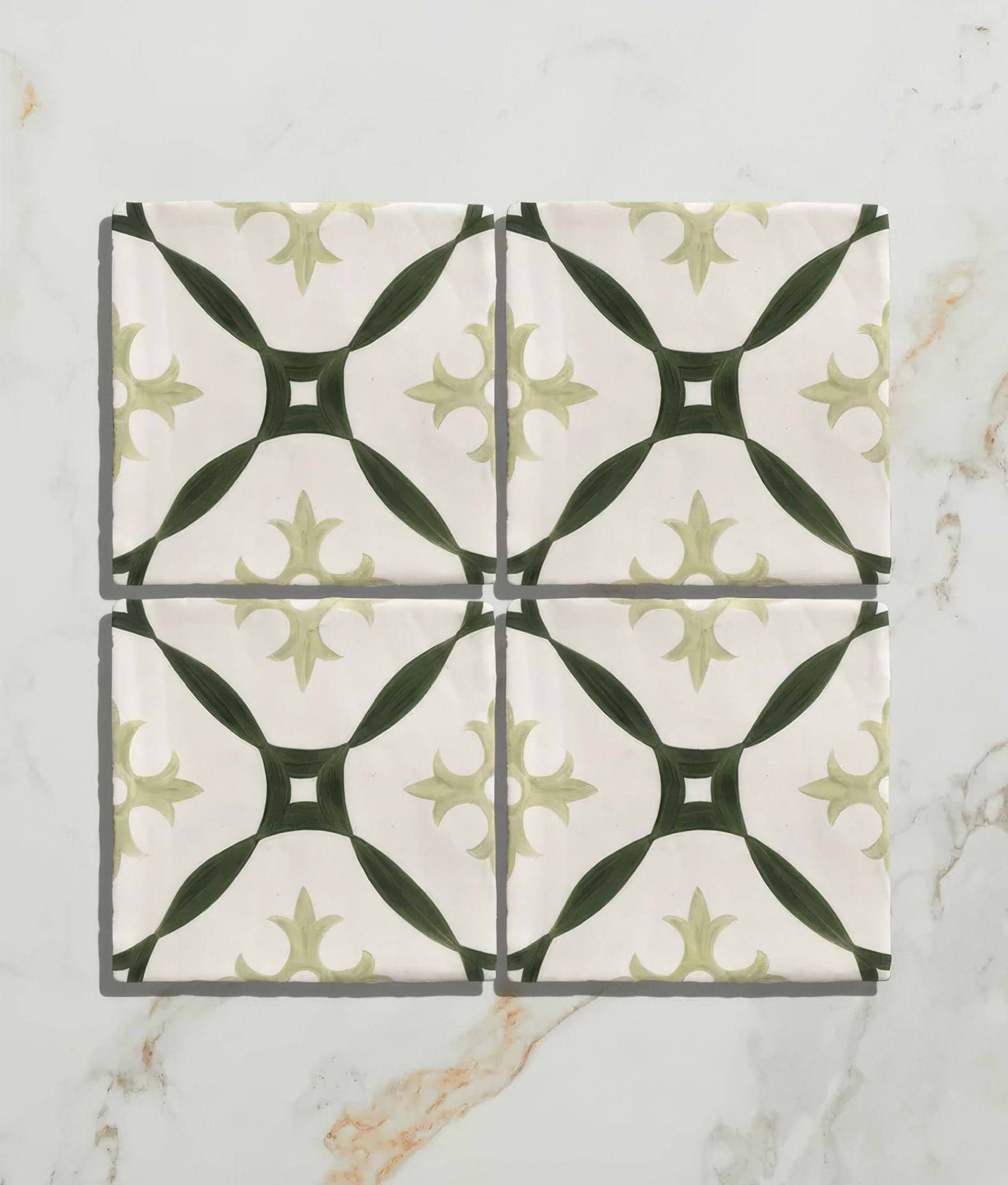 Studio Abbey Green Ceramic - Hyperion Tiles