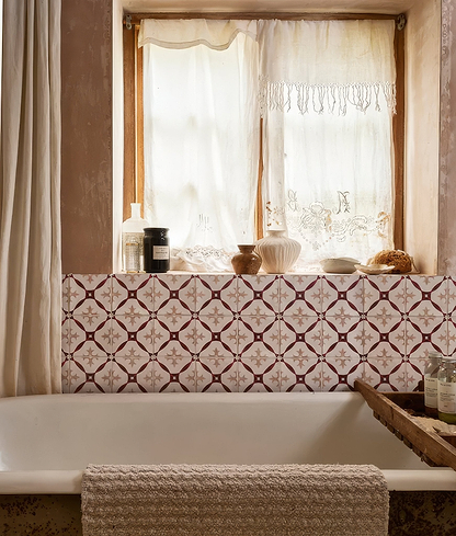 Studio Abbey Red Ceramic - Hyperion Tiles