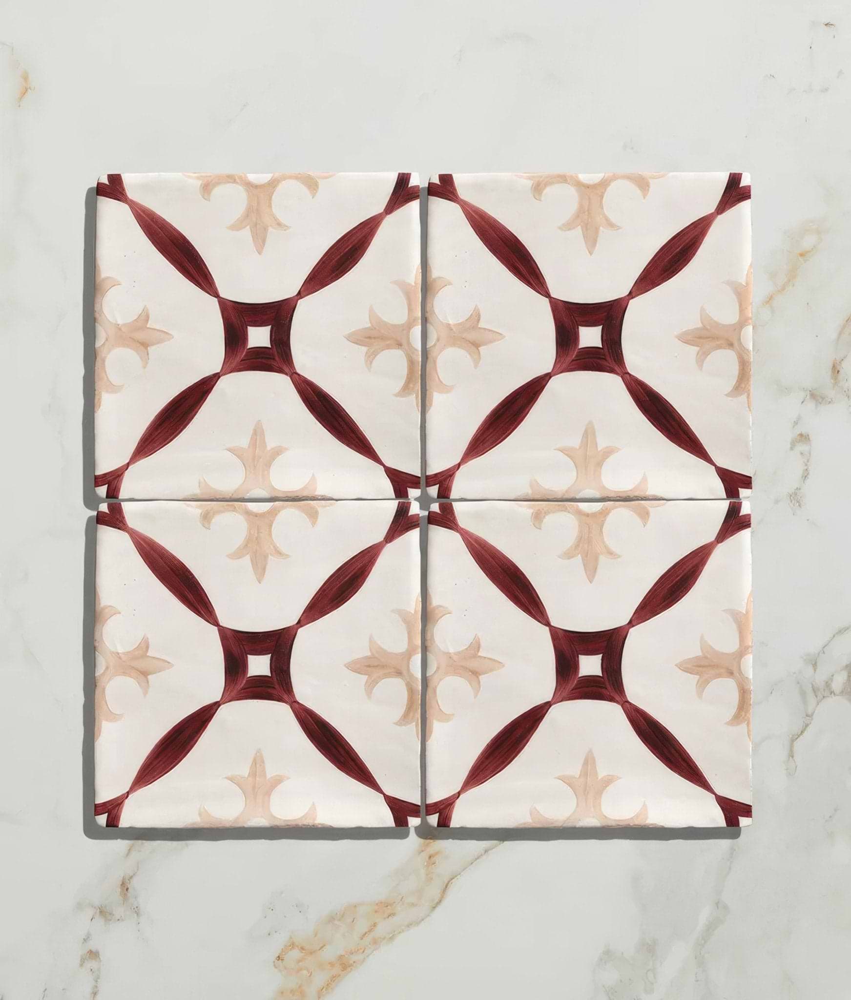 Studio Abbey Red Ceramic - Hyperion Tiles