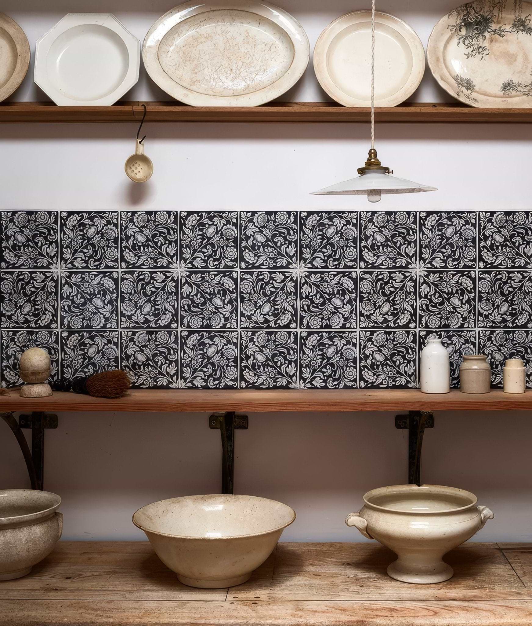 Studio Assisi Blue Ceramic - Hyperion Tiles