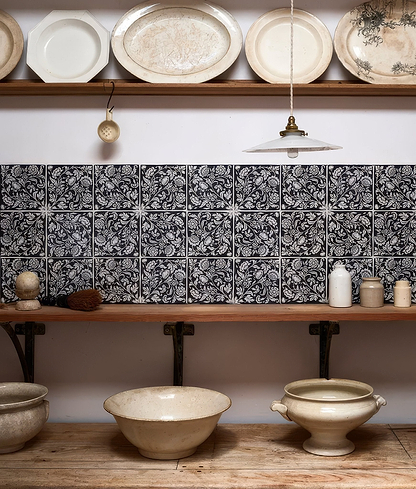 Studio Assisi Blue Ceramic - Hyperion Tiles
